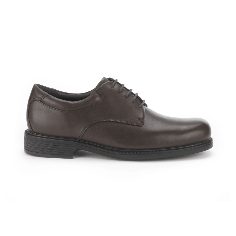 Oxfords Rockport Hombre Mexico - Margin Marrom Oscuro - EQMFO2951